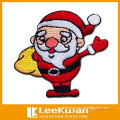 Santa Claus Christmas patch embroidery heat press patch